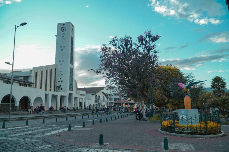 Paisaje del Valle de Tumbaco