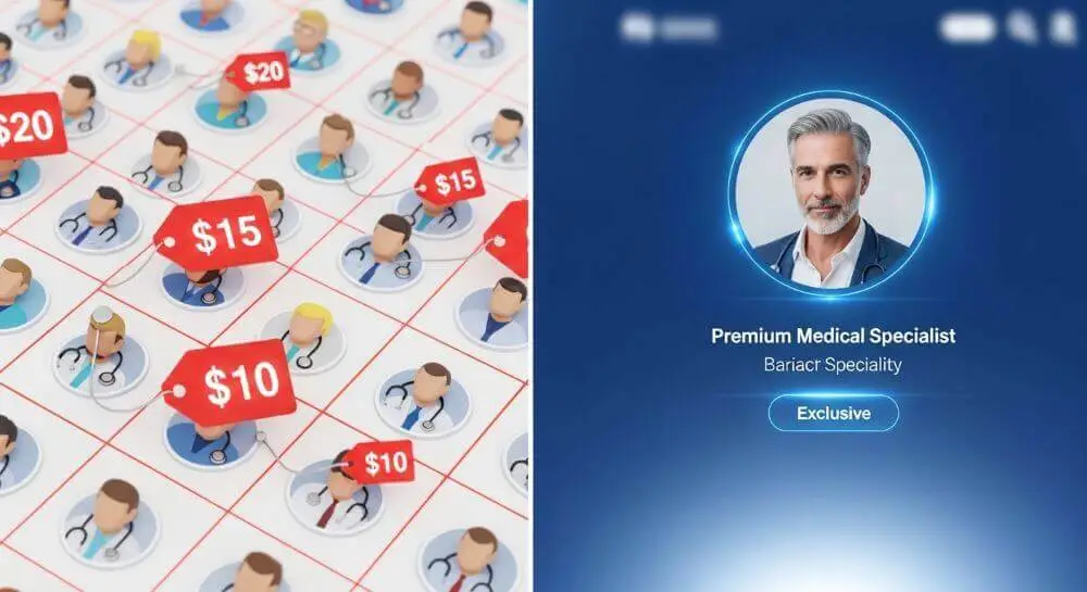 Descubra cómo atraer pacientes con una página web propia en lugar de usar directorios.